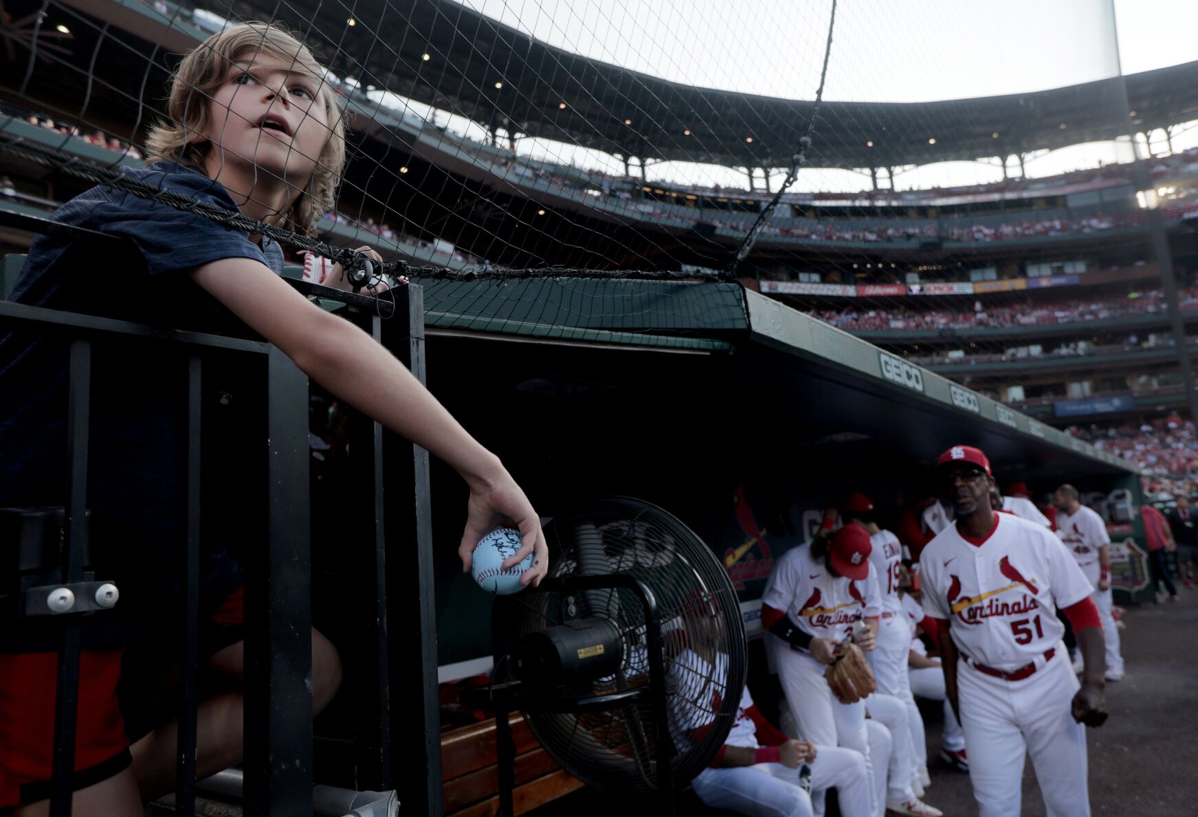 Game 2 of St. Louis Cardinals and San Francisco Giants series